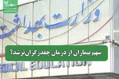  سرم و آمپول هم از چتر بیمه خارج شدند/سهم بیماران از درمان گران‌تر چقدر است؟