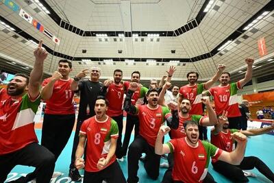  ایران قهرمان والیبال نشسته آسیا شد