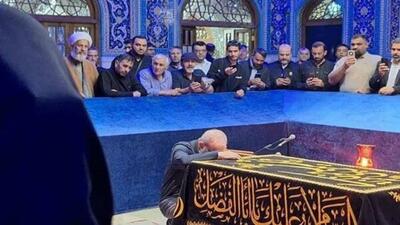  پزشکیان به زیارت امام رضا (ع) مشرف شد؛ ادای احترام به مزار رهبر شهید