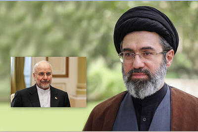  دیدار رئیس مجلس با رهبر انقلاب