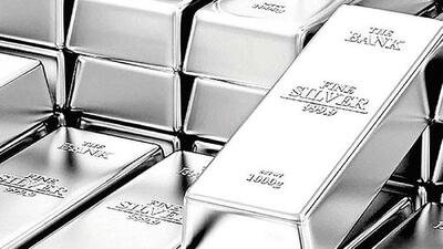  قیمت نقره امروز شنبه ۲ آبان ۱۴۰۵