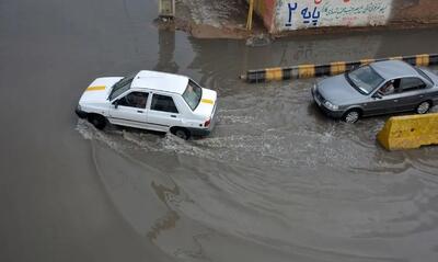  هشدار نارنجی شدت فعالیت سامانه بارشی