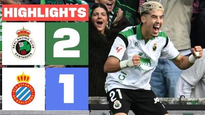  خلاصه بازی سانتاندر 2-1 اسپانیول