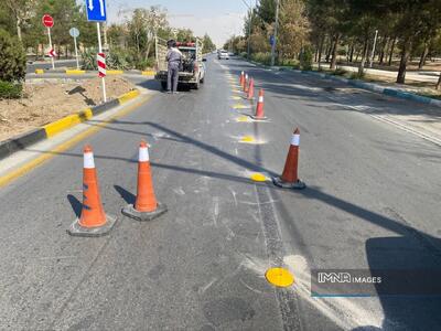  اجرای طرح نگهداشت و ایمن‌سازی تجهیزات ترافیکی در منطقه ۱۴ اصفهان