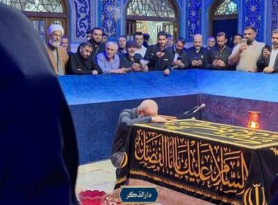  پزشکیان به زیارت حرم مطهر امام رضا (ع) مشرف شد
