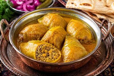 گیپا؛ دلمه سیرابی با عطر زیره کرمانی