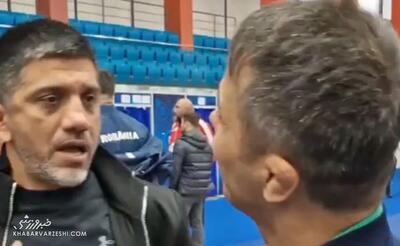  ویدیو| علیرضا دبیر به رنگرز: بگو خوشحالی تعطیل! - پارس فوتبال