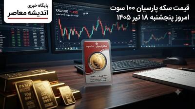  قیمت سکه پارسیان امروز یکشنبه ۳ آبان ۱۴۰۵ | جدول قیمت سکه پارسیان از ۵۰ سوت تا یک گرم