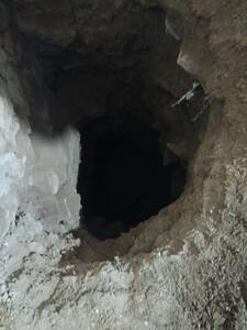  حفاری ۵ متری در همسایگی مسجد روستای مقیاس کلیبر شناسایی شد