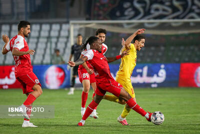  خلاصه بازی پرسپولیس برابر فولاد
