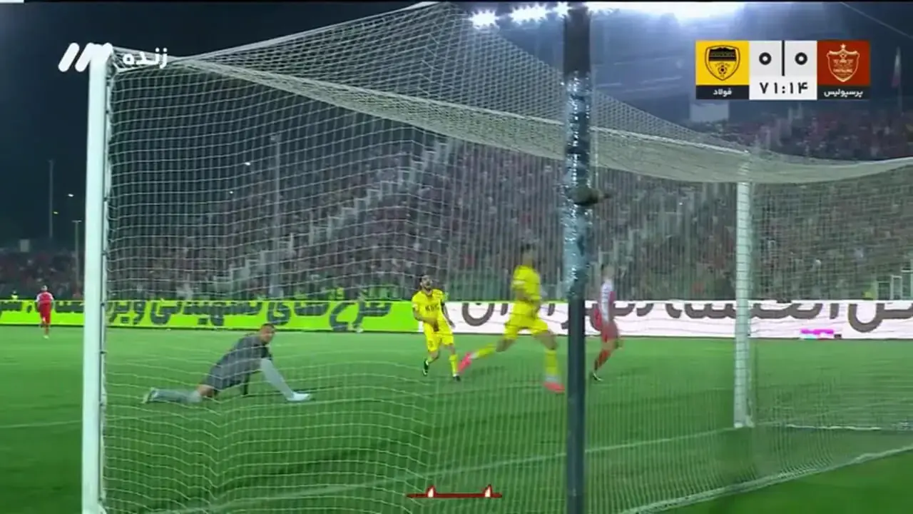  خلاصه بازی پرسپولیس مقابل فولاد را ببینید + ویدیو