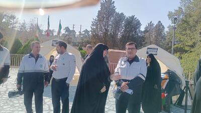  آمادگی بانوان شهر تهران برای بحران های آینده