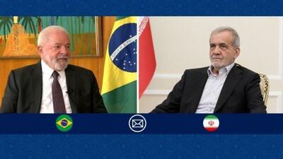  تبریک پزشکیان به داسیلوا/ تاکید بر گسترش روابط با برزیل