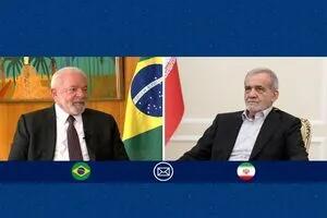  تبریک پزشکیان در پی پیروزی لولا داسیلوا در انتخابات ریاست جمهوری برزیل