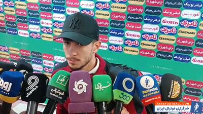  فرشاد احمدزاده ستاره فولاد خوزستان : بازی تاخیری از سوی فولاد رخ نداد