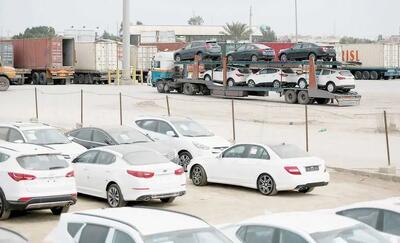  واردات خودرو  در  پیچ سخت