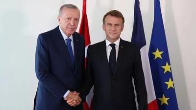  تماس تلفنی اردوغان و ماکرون