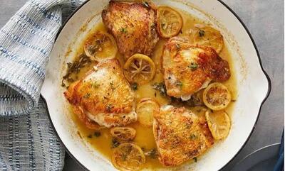  طرز تهیه مرغ لیمویی با طعمی متفاوت و سسی خوش‌عطر