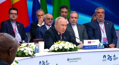  پوتین: نقشه راه همکاری‌های بلندمدت گازی تدوین شود