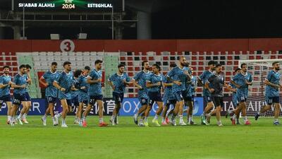  اعلام ترکیب استقلال برای بازی با شباب الاهلی