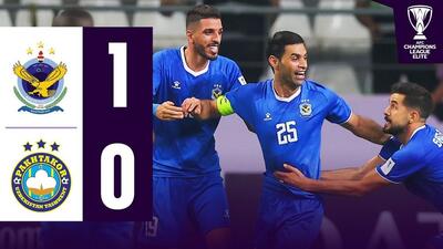  خلاصه بازی نیروی هوایی عراق 1-0 پاختاکور