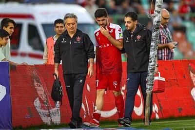  خدابنده‌لو ۲ بازی بعدی پرسپولیس را از دست داد