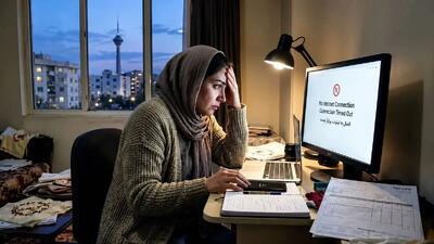  چه اتفاقی دارد برای اینترنت ایران می‌افتد؟؛ افت ۴۱ درصدی ترافیک اینترنت در یک هفته