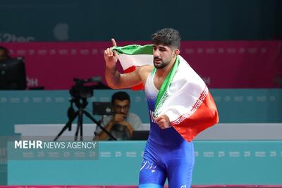  پایان طلایی کشتی فرنگی؛ سعید اسماعیلی قهرمان شد