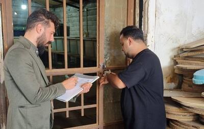  پلمب بخش آبکاری یک واحد غیرمجاز در شهرستان قدس به دلیل تخلیه پساب خام