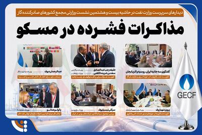 مذاکرات فشرده سرپرست وزارت نفت در مسکو