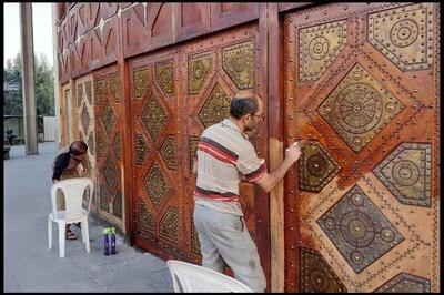  تازه ترین جزئیات از عملیات ترمیم سازه های چوبی مجموعه تئاتر شهر