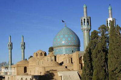  مرمت گنبد آرامگاه شاه نعمت‌الله ولی ماهان آغاز شد