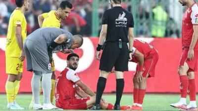  آوار مصدومیت روی سر پرسپولیس