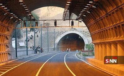  هر دو مسیر تونل نیایش تهران امشب مسدود است