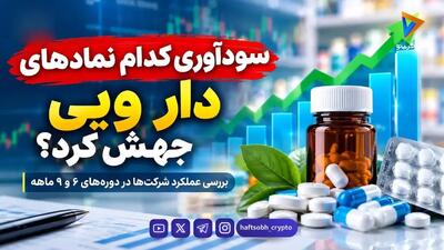  سودآوری کدام نمادهای دارویی در کدال جهش کرد؟ | رشد بیش از ۱۰۰۰ درصدی سود برخی شرکت‌ها