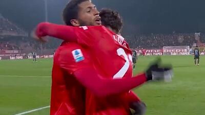  گل اول مونزا به ناپولی (گوستاوو وارلا)
