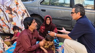  فیلم/ 32 روز زندگی خانواده بلوچ در چادر؛ آنها چشم انتظار کمک پزشکی اند