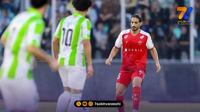  مدافع پرسپولیس به بازی با نساجی نرسید!