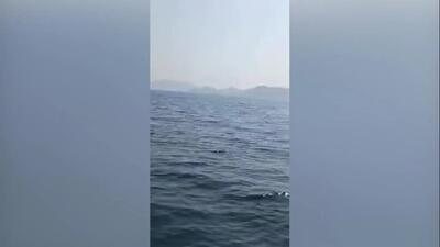  سپاه: انفجار یک سوپرنفتکش در تنگه هرمز بر اثر برخورد با مین دریایی