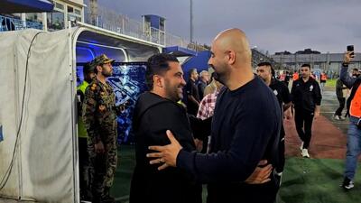  خوش و بش مربیان و شوخی مازیار زارع و کادر چادرملو