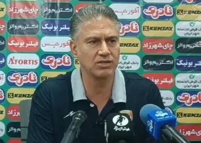  حمید مطهری سرمربی 50 ساله فولاد: پرسپولیس را فراموش کردیم