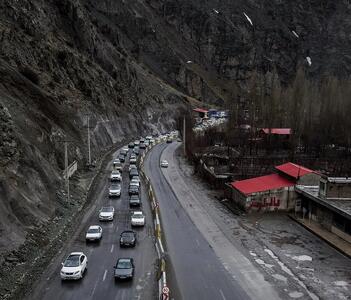  جاده چالوس و آزادراه تهران ـ شمال از ساعت ۲۱ دوطرفه شد