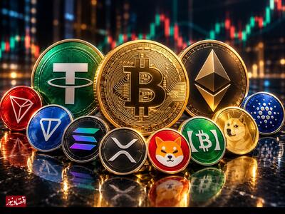  قیمت تتر، بیت‌کوین و اتریوم امروز شنبه ۹ آبان ۱۴۰۵؛ تتر ۲۷۱ هزار و ۲۰۰ تومان، قیمت بیت‌کوین ۷۷ هزار و ۳۱۸ دلار و اتریوم ۲ هزار و ۲۴۵ دلار و ۲۲ سنت