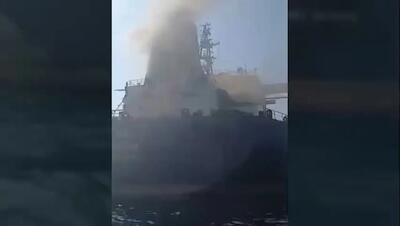  سپاه: چهارمین نفتکش متخلف در مسیر غیر مجاز تنگه هرمز منفجر شد