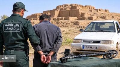  دستگیری عامل اصلی حفاری‌های غیرمجاز در محوطه باستانی بیت‌مشهوط کرخه