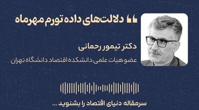  دلالت‌های داده تورم مهرماه - مردم سالاری آنلاین