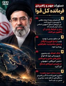  نوراینفو/۴ دستور راهبردی فرمانده کل قوا برای مقابله با تهدیدهای آمریکا و رژیم صهیونیستی