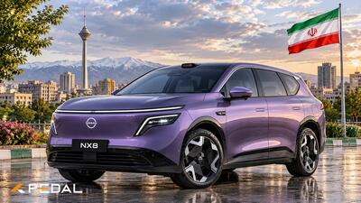  نیسان NX8 در ایران؛ مشخصات و قیمت شاسی بلند وارداتی هیبرید بردافزا - پدال