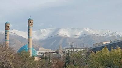  بارش برف در تهران + عکس - سلام نو