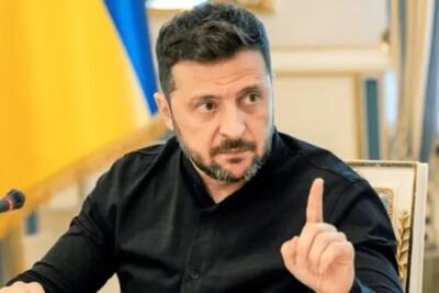  زلنسکی: آمریکا نمی‌تواند در کنار پوتین قرار بگیرد